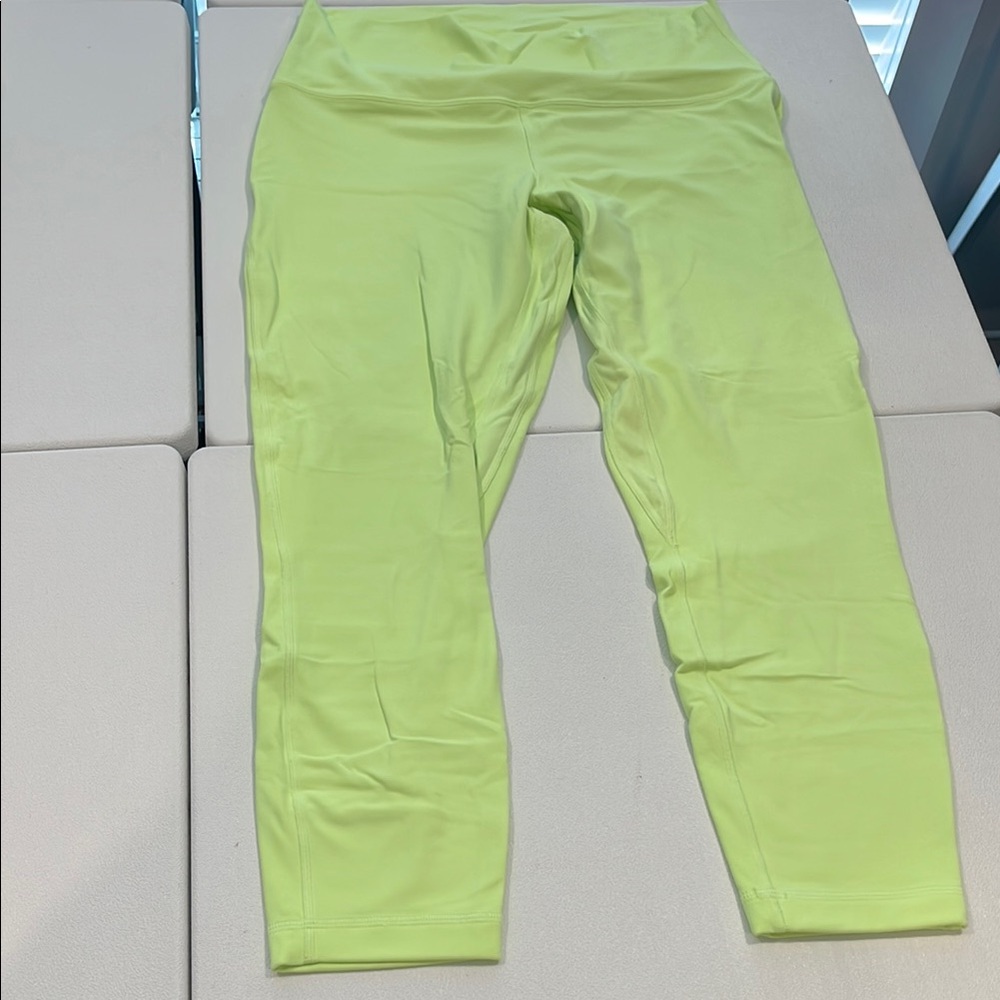 lululemon athletica Lime Green Leggings